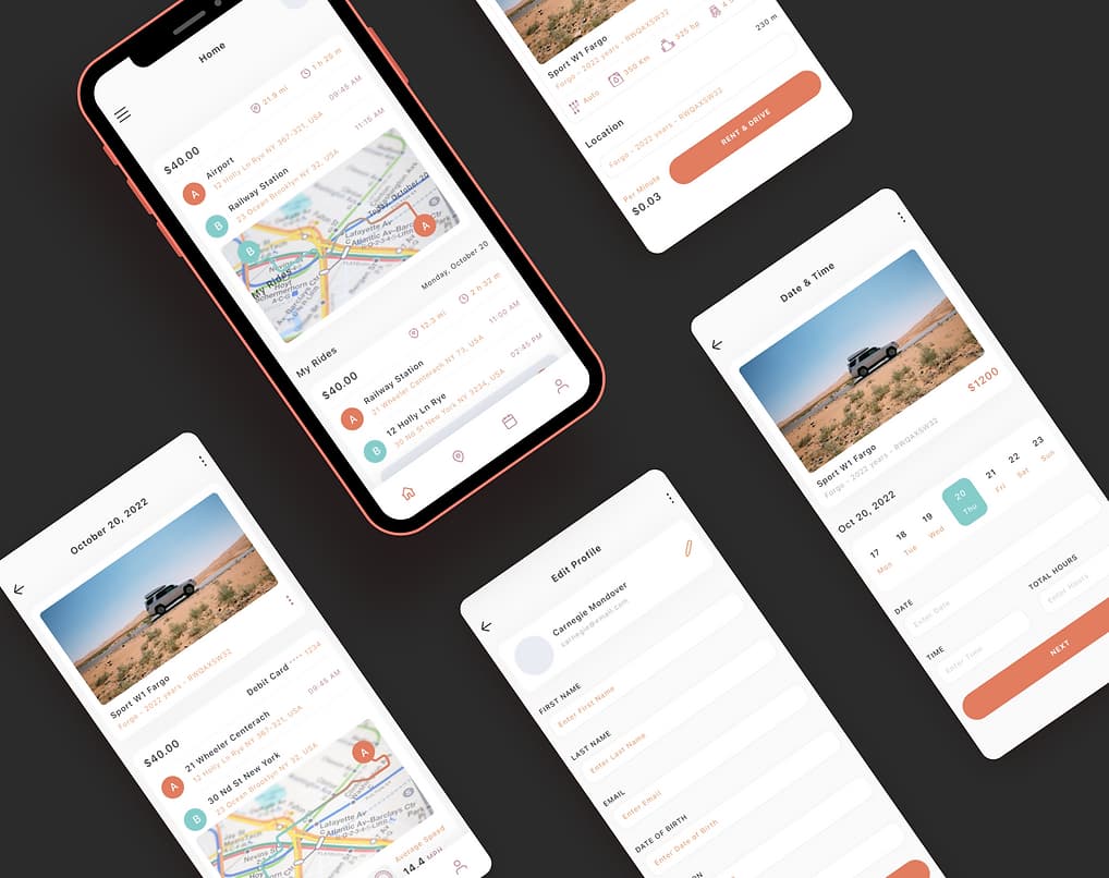 Taxi Booking Mobile Application